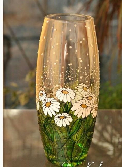 Pin by susan bennellick on Crafts in 2022 | Glass bottles art, Painting glass jars, Painting glassware Vitraj Art, Jars Painting, Art Glass Painting, Painting Glass Jars, Glass Painting Patterns, Painted Glass Bottles, Painted Glass Vases, Painting Glass, Glass Painting Designs