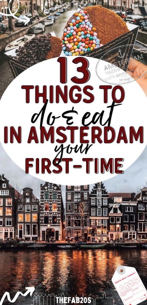 Must See and Do in Amsterdam for your First time with the dutch canals in the back Must Do In Amsterdam, Must See In Amsterdam, Amsterdam Must See, Amsterdam Activities, Amsterdam Things To Do, What To Do In Amsterdam, Dobar Dan, Amsterdam Vacation, Viking Cruise