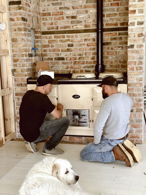 Aga Stove Kitchen English Cottages, Gas Stoves Kitchen, Aga Stove, Aga Cooker, Stove Kitchen, Old Stove, Liz Marie, New Stove, Elephant In The Room