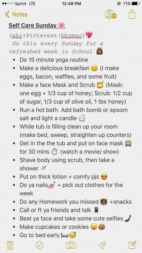 Sunday Self Care Routine on We Heart It #winterbodycare face #beauty tips #Haircareroutine Self Care Sunday, Skincare Hacks, Vie Motivation, Love Your Skin, Skincare Review, Relaxed Hair, Self Care Activities, Self Care Routine, Take Care Of Yourself