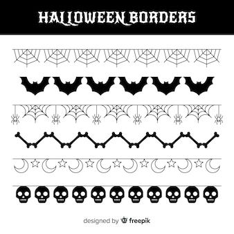 Halloween Borders Bullet Journal, Halloween Border Design, Halloween Borders Frames, Aesthetic Boarders, Borders Bullet Journal, Halloween Calligraphy, Bullet Journal Dividers, Bullet Journal Halloween, Marcos Halloween