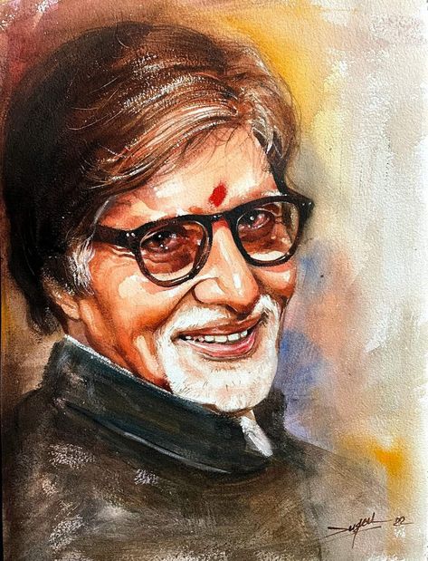 Celebrity Watercolor Portrait, Water Colour Portrait Indian, Watercolour Face Portraits, Colour Knowledge, Hindu Paintings, Face Pencil Drawing, Paint Reference, Watercolor Portrait Tutorial, Indian Drawing