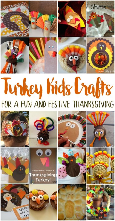 Oh my Thanksgiving is just around the corner. These quick and easy turkey kids crafts are perfect for getting in the spirit of the season. These easy turkey projects for kids will keep little hands busy while big people tend to the feast and the football! They are fun for building exciting for the big … Turkey Kids Crafts, Turkey Projects For Kids, Kids Thanksgiving Art Projects, Turkey Art Projects, Quick Kids Crafts, Thanksgiving Art Projects, Turkey Crafts Kids, Turkey Activity, Turkey Disguise Project