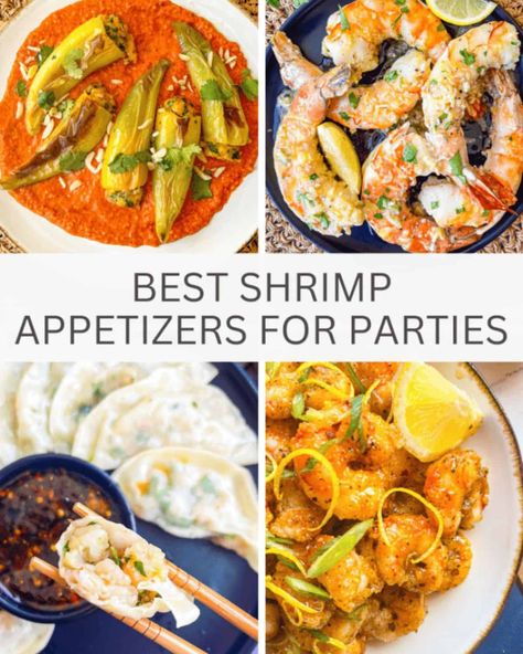 Easy Shrimp Appetizers, Shrimp Appetizers For Party, Appetizers For Thanksgiving, Shrimp Appetizers Easy, Stuffed Dumplings, Easy Shrimp Recipes, Shrimp Appetizer Recipes, Shrimp Appetizer, Baked Appetizers