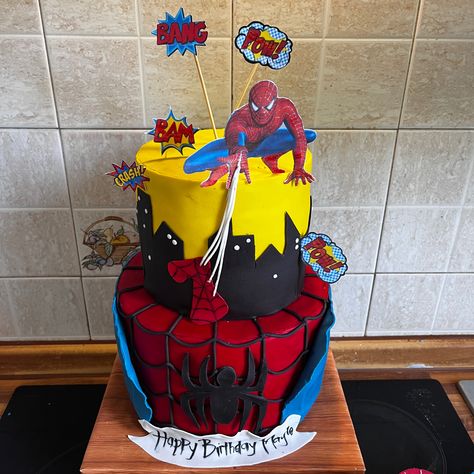 #spidermancake #spiderman #cake Spiderman Cake, Cake Ideas, You And I, Spiderman, Special Occasion, The Creator, Cake