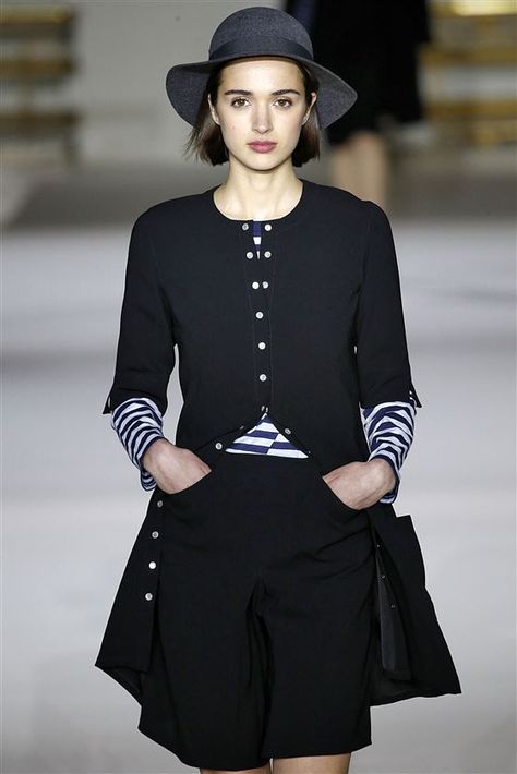 Agnes B., Fall Runway, Agnes B, Blue Ink, Black Outfit, Mood Boards, Muse, Women's Fashion, Sense