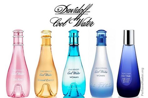 Davidoff Cool Water Night Dive Woman Perfume Cool Water Perfume, Fragrance Advertising, Davidoff Cool Water, Mini Fragrance, Lovely Perfume, Eos Lip Balm, Fragrances Perfume Woman, Perfume Collection Fragrance, Water Perfume