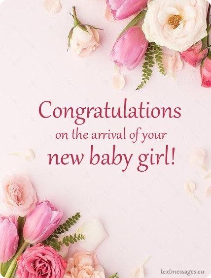 New Baby Girl Wishes, Newborn Baby Girl Quotes, Welcome Baby Girl Quotes, Congrats Baby Girl, Baby Born Congratulations, Born Quotes, Congratulations Baby Girl