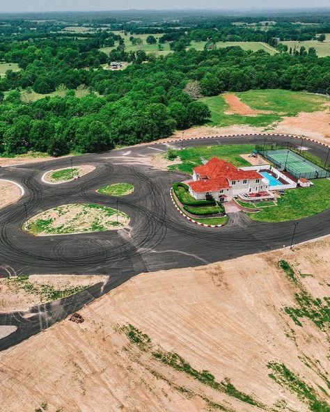 The home is made for car enthusiasts with a race track, go-karts, and ATV trail. There is also a fishing pond, arcade, nightlife arena, pool, and tennis and basketball courts.⁠
⁠
The home hosts up to 20 people, who are you inviting?⁠

Follow @luxury_listings for more!
⁠
#luxurylistings #airbnb #racetrack #gokarts #carlover Fishing Pond, Basketball Courts, Fish Ponds, Boat Dock, Dream Garage, Dream House Exterior, Beautiful Lakes, Future Life, Go Kart