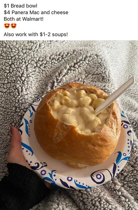 Panera Bread Bowl, Bread Bowl, Panera Bread, Bread Bowls, Cheese Bread, Mac And Cheese, Dinner Recipes, Mac, Pasta