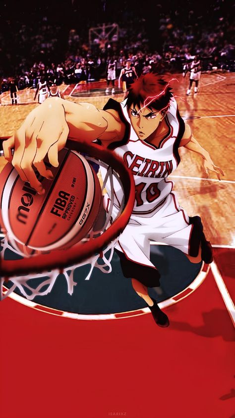 Kagami Vs Aomine, Kuroko's Basketball Wallpaper, Anime Basket, Taiga Kagami, As A Boyfriend, Kagami Kuroko, Aomine Kuroko, Kuroko No Basket Characters, Basketball Anime