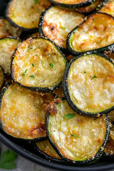 Air Fryer Zucchini Chips Air Fry Zucchini Chips, Zucchini Chips Airfryer, Zucchini Snacks, Air Fryer Zucchini Chips, Air Fryer Zucchini, Fresh Zucchini, Sides Recipes, Air Fryer Oven Recipes, Meals Easy