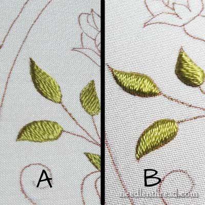 Tutorials for Hand Embroidered Leaves & Flowers – NeedlenThread.com Embroider Leaves, Stitch Leaves, Crewel Embroidery Tutorial, Stitch Techniques, Leaves Embroidery, Ribbon Embroidery Kit, Embroidery Leaf, Embroidered Leaves, Embroidery Tutorial