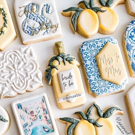 Italian Bridal Shower Cookies, Aperol Spritz Cookies Decorated, Citrus Bridal Shower Theme Cookies, Beach Bridal Shower Cookies, Aperol Spritz Bridal Shower Theme Cookies, Almalfi Coast Bridal Shower, Treat Maker, 2023 Bride, Cocktail Theme