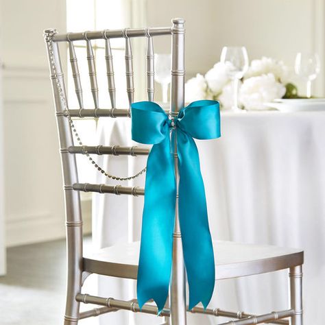 Ribbon Chair, Wedding Ceremony Chairs, Chair Bows, Minimalist Wedding Decor, Chair Ties, Ceremony Chairs, Traditional Bow, Church Wedding Decorations, Wedding Chair Decorations