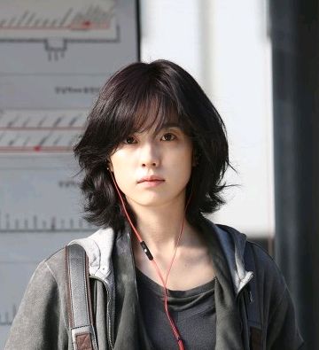 Han Hyo Joo Short Hair, Short Hair Kdrama, Kdrama Short Hair, Braid Pigtails Short Hair, Pigtails Short Hair, Hairstyles All Back, Fringe Ponytail, Braids Tiktok, Women Tomboy