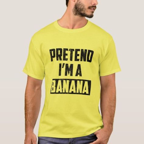 $22.40 | Pretend I'm A Banana Funny Costume Halloween Gifts #halloween, costume, banana, funny, this, pretend, last, minute, grab, lazy Banana Funny, Banana Costume, Funny Costume, Halloween Clothes, Last Minute Halloween Costumes, Matching Halloween, Boy Halloween Costumes, Halloween 2022, Funny Costumes