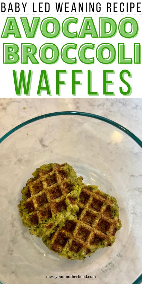 avocado broccoli waffles Broccoli Blw Recipes, Waffles For Toddlers, Broccoli Waffles, Waffles For Baby, Baby Led Weaning Recipe, Avocado Pancakes, Strawberry French Toast, Toddler Finger Foods, Toddler Foods