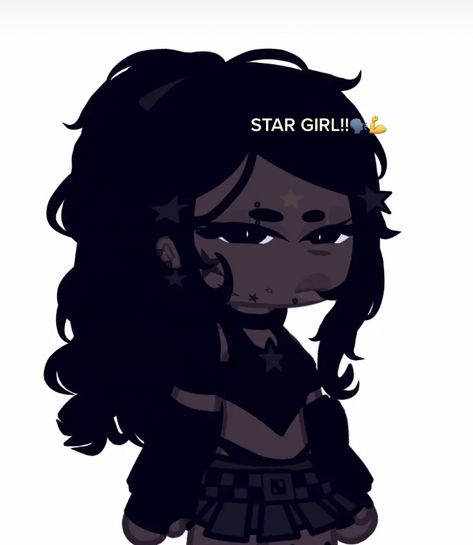 Gacha Black Hair Ideas, Black Gacha Characters, Gacha Life 2 Black Oc, Afro Gacha Life 2, Gacha Life Black Hair, Gacha Life 2 Black Hairstyles, Gl2 Oc Codes Hair, Black Gacha Oc, Gacha Club Oc Girl