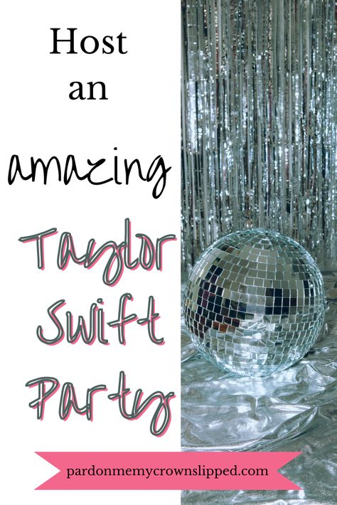 1989 Taylor Swift Listening Party, Taylor Swift Viewing Party Ideas, Taylor Swift New Years Party, Eras Viewing Party, Taylor Swift Nye Party, Taylor Swift Speak Now Themed Party, Taylor Swift Themed Scavenger Hunt, Taylor Swift Movie Night Ideas, Taylor Swift Themed Sleepover Ideas