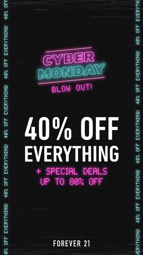 𝗗𝗘𝗔𝗟𝗦, 𝘋𝘌𝘈𝘓𝘚, 𝙳𝙴𝙰𝙻𝚂➡️ ⚠️ 40% OFF EVERYTHING + SPECIAL DEALS UP TO 80% OFF!!! ⚠️ FREE SHIPPING ON ORDERS $21+ — use code: SHIP21 ⚠️ DOORBUSTERS UP TO 70% OFF (starting @ $2) ⚠️ 40% OFF SWEATERS, JACKETS, OUTERWEAR & COLD WEATHER ACCESSORIES ⚠️ SAVE UP TO 80% SALE BY TAKING AN EXTRA 40% OFF — use code: EXTRA40 #cybermonday #cybermondaydeals #deals #blowout #special #deals #womensclothing #womens #mens #plus #kids #holiday #winter #musthaves #sale #save Everything Now, Black Friday Ads, Kids Holiday, Branding Template, Blow Out, Special Deals, Email Design, Cold Weather Accessories, Ad Design