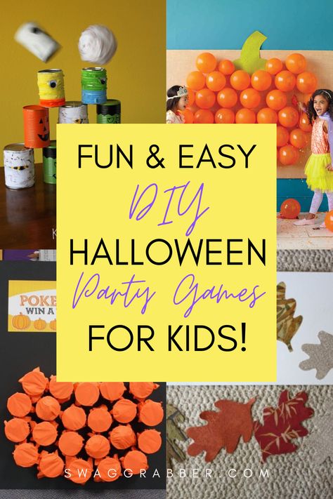 Halloween Crafts Simple, Poke A Pumpkin, Toddler Halloween Games, Halloween Party Games For Kids, Halloween Activities For Toddlers, Family Halloween Party, Halloween Party Planning, Fun Halloween Party Games, Party Games For Kids