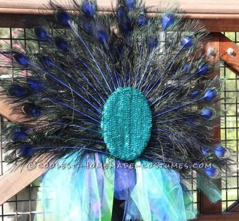 Peacock Fancy Dress, Girls Peacock Costume, Alphabet Parade, Peacock Costume Diy, Skeletons For Halloween, Sofia Costume, Peacock Halloween Costume, Peacock Halloween, Diy Peacock