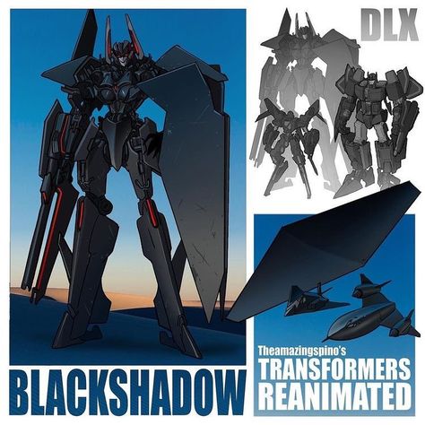 Sam Larson on Instagram: “Transformers blackshadow idk what does he converts into seems like something Tesla roadster 😆 but it’s huge Art by @theamazingspino . .…” Transformers Decepticon Oc, Robot People, Transformers Girl, Arcee Transformers, Transformers Art Design, Transformers Cybertron, Transformers Collection, Transformers Decepticons, Transformers Funny