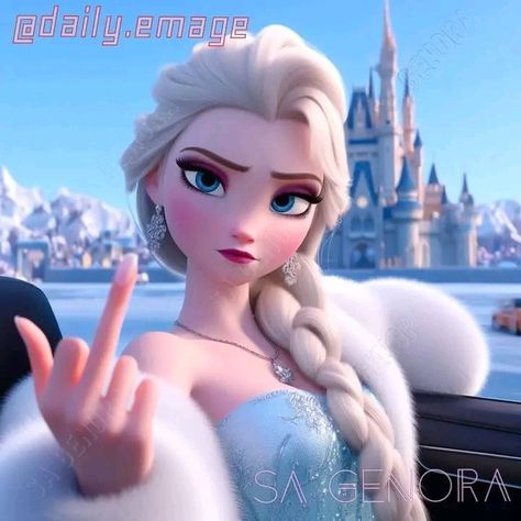 Elsa Hair Down, Elsa As Anime, Elsa Frozen Hot Fan Art, Elsa Anime Art, Elsa Pfp, Elsa Frozen Pictures, Dark Disney Princess Art, Elsa Anime, Elsa Character