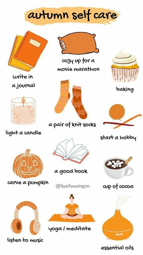 Autumn Self Care, Fall Boards, Fall Mood Board, Fun Fall Activities, Self Care Bullet Journal, Fall Bucket List, Vie Motivation, Fall Feels, Self Care Activities