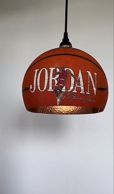 Basketball Lamp, Basketball Man Cave, Basketball Room Decor, Basketball Stickers, Future Phone, Diy Basketball, Basketball Aesthetic, Sports Man Cave, Basketball Room