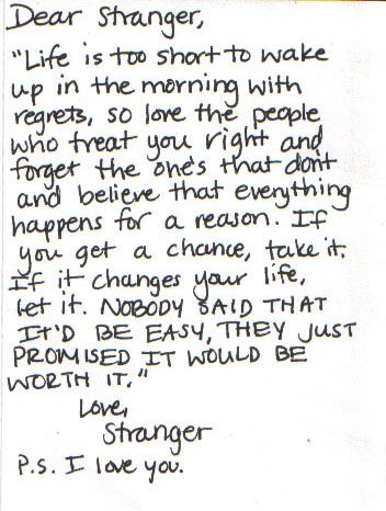 dear stranger Love Letter Examples, Dear Stranger, Stranger Quotes, Ageing Gracefully, Hello Stranger, Where Is The Love, Friend Poems, Hoop Dreams, Winter Quotes