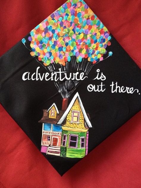 This is so perfect! Tangled Themed Graduation Caps, Cal State La, College Caps, Nurse Graduation Cap Designs, Phd Candidate, High School Graduation Cap, College Graduation Cap Decoration, High School Memories, Grad Cap Designs