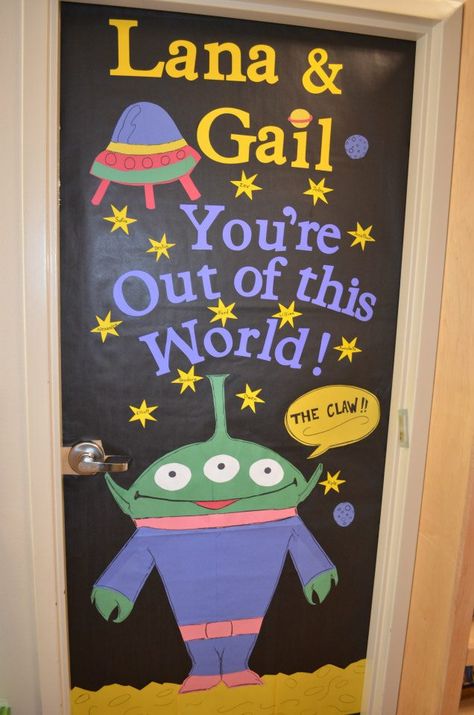 Teacher Appreciation: Door decorations Teacher Appreciation Week Door, Teacher Appreciation Door, Teacher Appreciation Door Decorations, Teacher Appreciation Poster, Stellar Vbs, Teacher Appreciation Signs, Space Door, Class Mom, Teacher Appreciation Doors