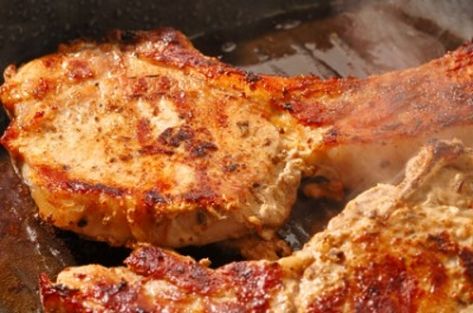 Pork Sirloin Chops, Fried Polenta, Braised Pork Chops, Pork Sirloin, Marinated Pork Chops, Pork Loin Chops, Pork Dinner, Pork Cutlets, Marinated Pork