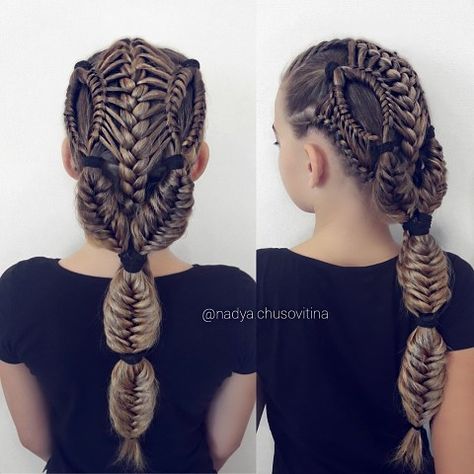 Viking Hairstyle, Long Hair Designs, Fanfic Ideas, Different Braids, Girl Hair Dos, Braided Hairdo, Beautiful Braided Hair, Viking Hair, Trendy Hairstyle