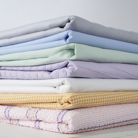 Embrace the sunshine with our selection of SS25 shirting fabrics: airy seersucker, soft muslin, delicate gauze, and lightweight slub lawn. Perfect for staying cool and stylish in warmer months. Shop now! 🛍️ Shirting Fabric, The Sunshine, Stay Cool, Slow Fashion, Lawn, The Selection, Shop Now, Fabric