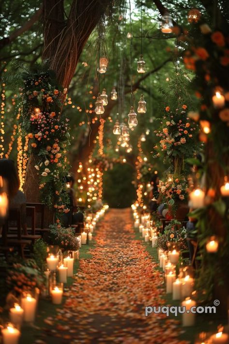 Backyard Wedding Ideas: Transform Your Outdoor Space Into a Dream Venue - Puqqu Forest Theme Wedding, Enchanted Forest Wedding, Dream Wedding Decorations, Dream Venue, Dream Wedding Venues, Fairy Wedding, Future Wedding Plans, Fantasy Wedding, Cute Wedding Ideas