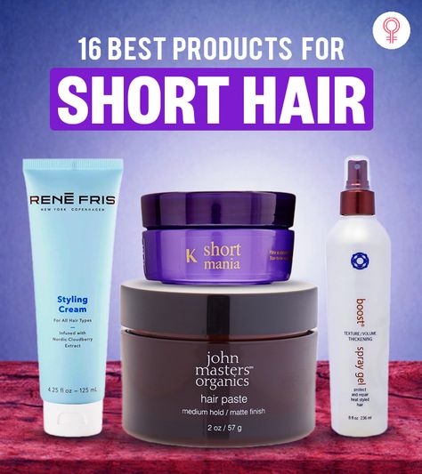 Styling Products For Short Hair, Products For Short Hair, Fine Flat Hair, Short Relaxed Hairstyles, Hair Paste, Short Spiky Hairstyles, Hair Style Korea, How To Curl Short Hair, Cool Short Hairstyles