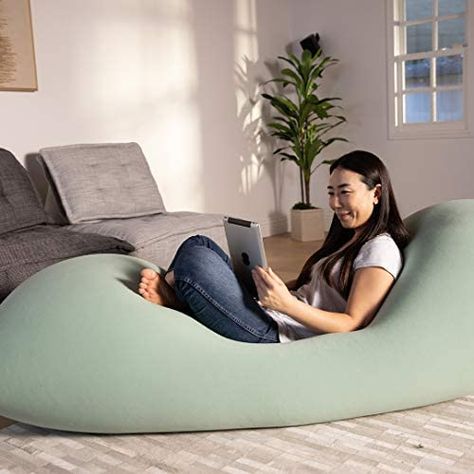 Bean Bag Chair Bed, Huge Bean Bag, Bean Bag Lounge, Big Bean Bags, Turquoise Furniture, Giant Bean Bag Chair, Bean Bag Couch, Large Bean Bags, Giant Bean Bags