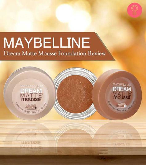 Maybelline Dream Matte Mousse Foundation Review Dream Matte Mousse, Maybelline Dream Matte Mousse, Matte Poreless Foundation, Mousse Foundation, Dark Foundation, Dusky Skin, Oily T Zone, Fit Me Matte And Poreless, Lightweight Foundation