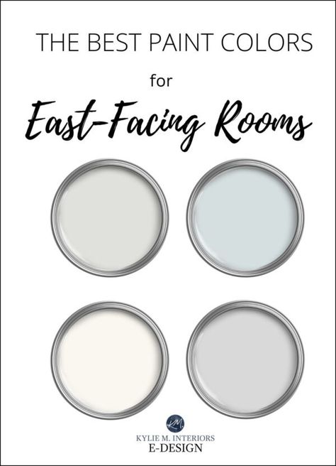 The 18 Best Paint Colors for East-Facing Rooms - Kylie M Interiors East Facing Window Paint Colors, Main Living Area Paint Colors, East Facing Paint Colors, East Facing Bedroom Paint Colors, East Facing Room Paint Colors, Colors To Brighten A Room, Dining Room Paint Color, Best Sherwin Williams Paint, Kylie M Interiors