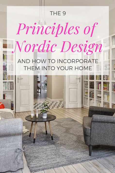 How to Use the 9 Principles of Nordic Design In Your Home Living Room Nordic Style, Scandinavian Home Interiors, Living Room Nordic, Nordic Interior Design, Nordic House, Nordic Bedroom, Scandi Interiors, Scandi Decor, Nordic Living Room