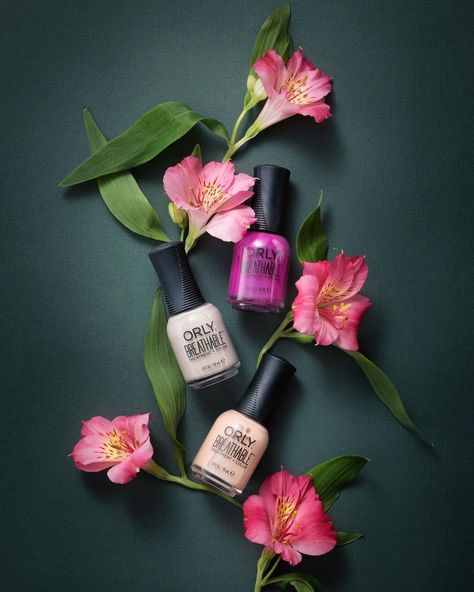 Nail Paint Photoshoot, Nail Polish Photography, Polish Photography, Orly Breathable, Concept Shoot, Visual Reference, Beauty Products Photography, Photography Classes, Still Life Art