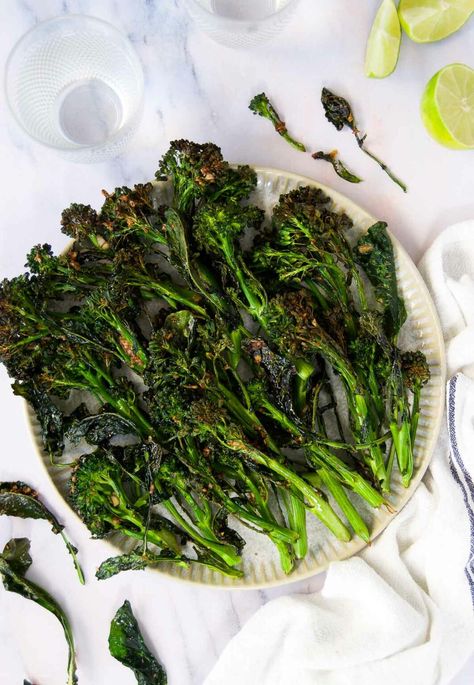 Quick and easy, this Air Fryer Broccolini recipe is perfect for any day of the week! It's crispy and delicious, and ready in under 15 minutes. Tri Tip Marinade, Broccolini Recipe, Grilled Broccolini, Brazilian Recipes, Easy Marinades, Tri Tip, Freshly Squeezed Orange Juice, Marinade Recipes, Fresh Orange