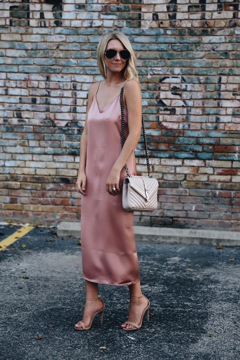 The Prettiest Pink Slipdress Best Friends Wedding, Friends Wedding, Style Inspiration Summer, Nordstrom Anniversary Sale, Work Outfits Women, Summer Trends, Anniversary Sale, Fashion 2017, Spring Dresses