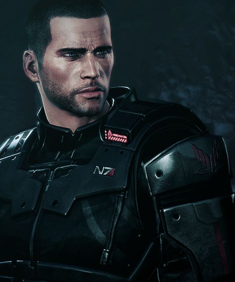 Mass Effect 3 - Commander Shepard Mass Effect Commander Shepard, Male Shepard Mass Effect, John Shepard Mass Effect, Commander Shepard Male, Wonderland System, Wrex Mass Effect, Joker Pictures, Mass Effect Shepard, Shepard Mass Effect