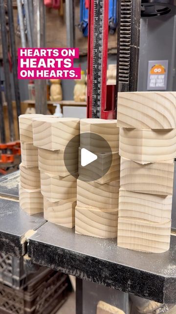 LEAH HOUGHTALING | Woodworking on Instagram: "It’s the season for hearts. I’ll be making a bunch of these heart shaped boxes for the next two weeks. They’ll be available in my online shop on Sunday. . . . . #heartshapedbox #keepsakebox #boxmaking #bandsawbox #leahhoughtaling #handmadegifts" Scrap Wood Ideas Small, Wood Project Gifts, Small Wood Working Ideas, Small Wood Box Ideas, Diy Wood Gift Ideas, Heart Shaped Boxes, Small Wooden Projects, Quick Woodworking Projects, Bandsaw Projects