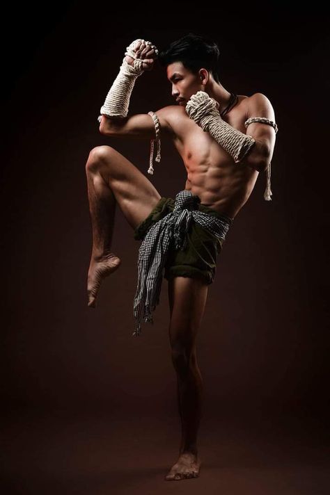 Thai Boxer, Kun Khmer, Traditional Martial Arts, Rabat Morocco, Intangible Cultural Heritage, Unique Faces, Art Prompts, Boxing Gloves, Drawing Poses