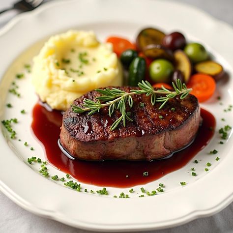 Craving something delicious? Try Pan-Seared Chateaubriand with Red Wine Reduction! 🍽️ This easy recipe will have you cooking like a pro in no time. Check it out! Cooking With Red Wine Recipes, Red Wine Reduction, Scratch Cooking, Classic French Dishes, Garlic Mashed Potatoes, French Dishes, Garlic Mashed, Beef Cuts, Pan Seared